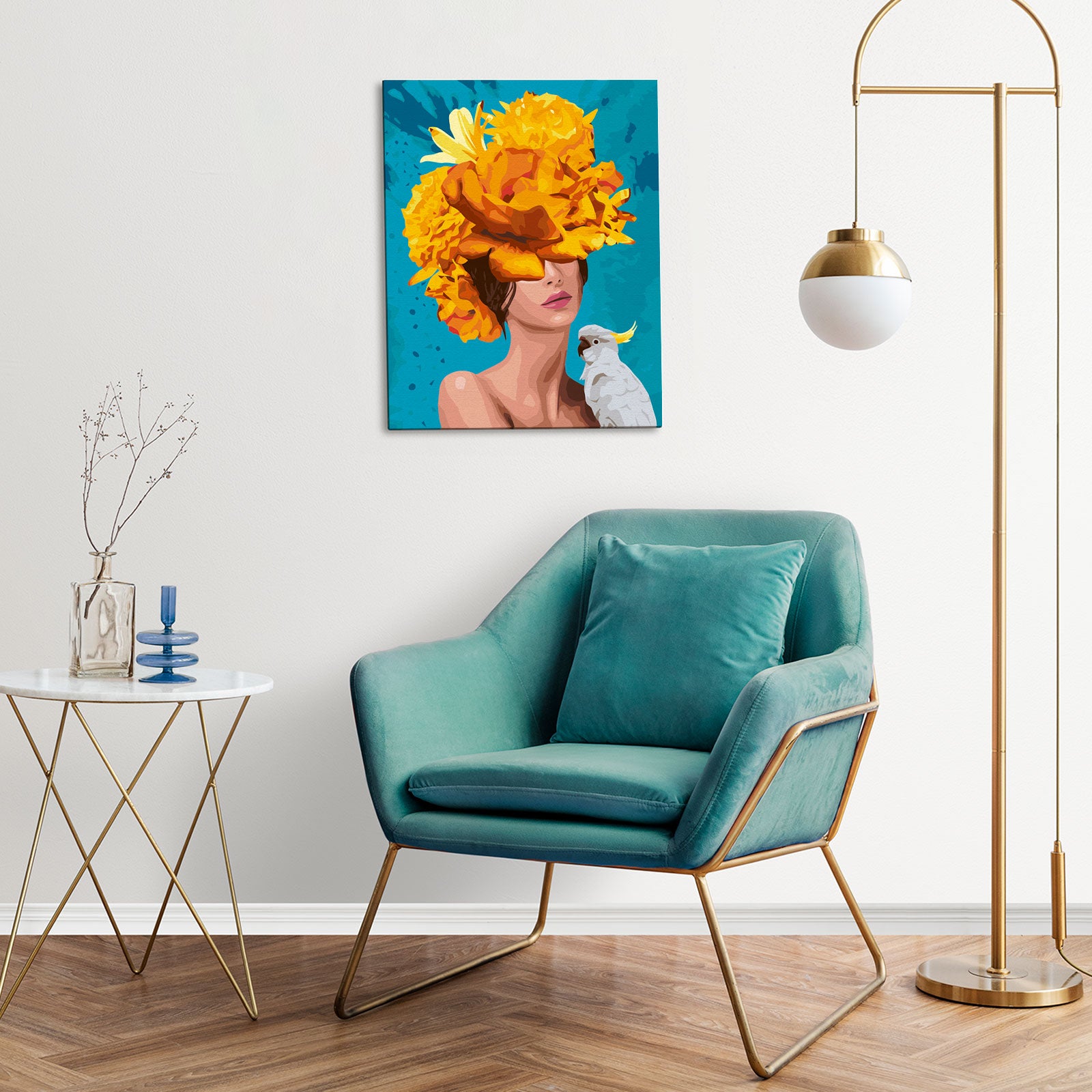 Flower Dream in Orange